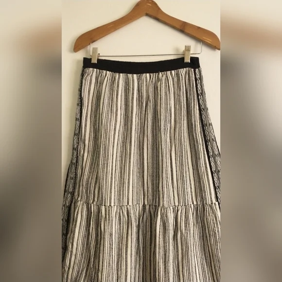 Anthropology Lotus Eaters Boho Peasant Fairycore Cottagecore Maxi Skirt Small - Picture 5 of 6